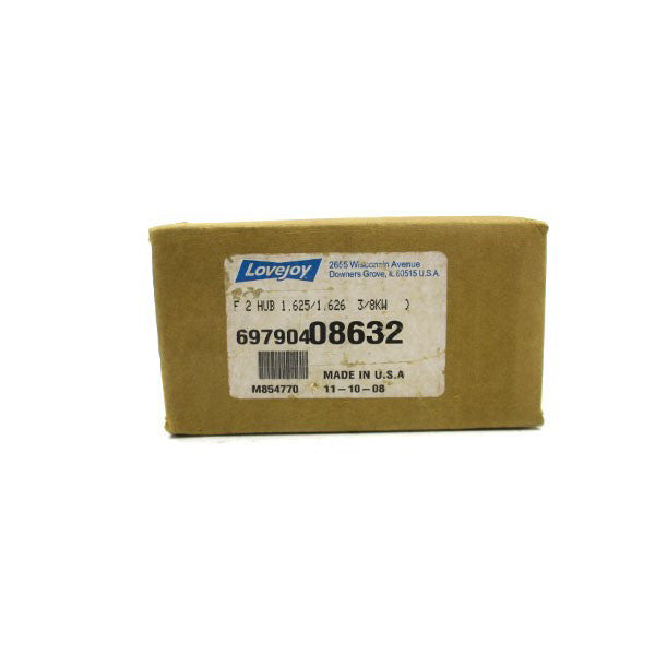 LOVEJOY F2HUB1.625/1.626-3/8KW 69790408632 NSFS