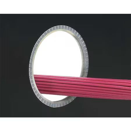 Panduit Gee144f-A-C0 Grommet Edging,.144" Thick,Black,100Ft L
