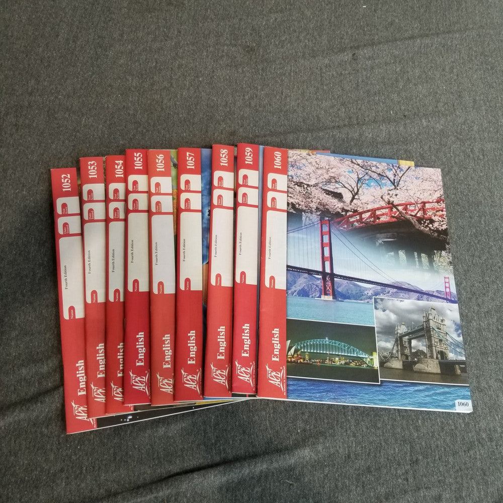 School of Tomorrow Word Building Workbook Lot Of 9 See Description For # Info