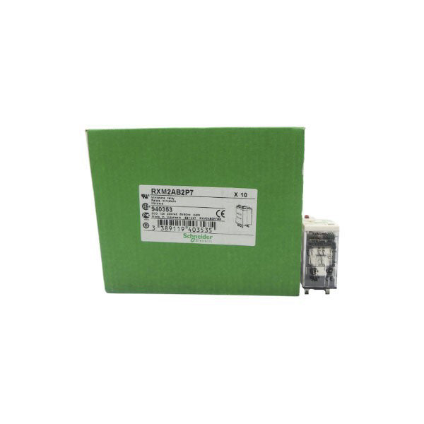 SCHNEIDER ELECTRIC RXM2AB2P7 230VAC 12A (PKG OF 10) NSMP
