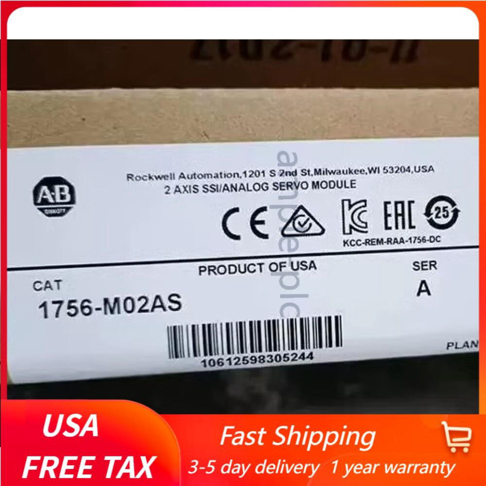 1756-M02AS New Fast Shipping New Factory Sealed AB US Free Tax