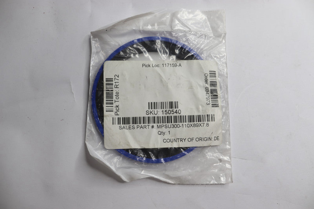 Hercules O-Ring Metric Piston Seal 5800 PSI Urethane Seal MPSU300-110X89X7.8