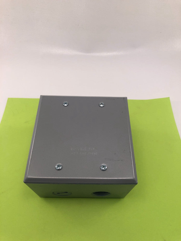Electrical Box 2-Gang 5 inlets 1/2" E121488/LR57925 (4.5"x4.5"x2.7") Lot0f 12