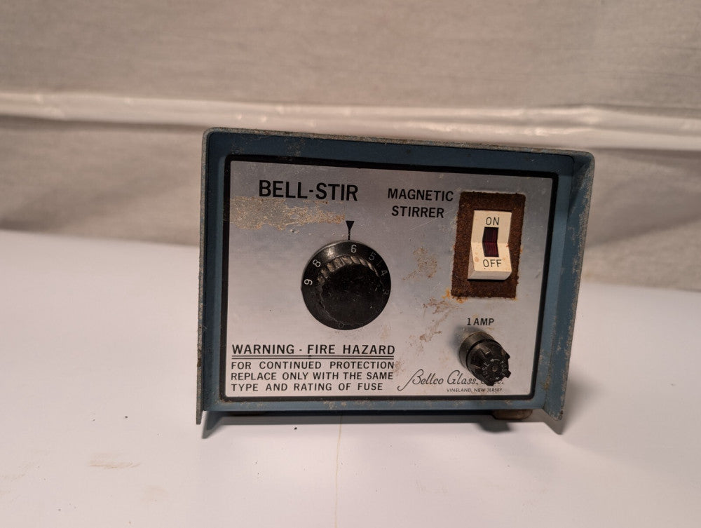 Bellco Glass 7760-06000 Bell-Stir Magnetic Stirrer, 30-1000 RPM Speed Range
