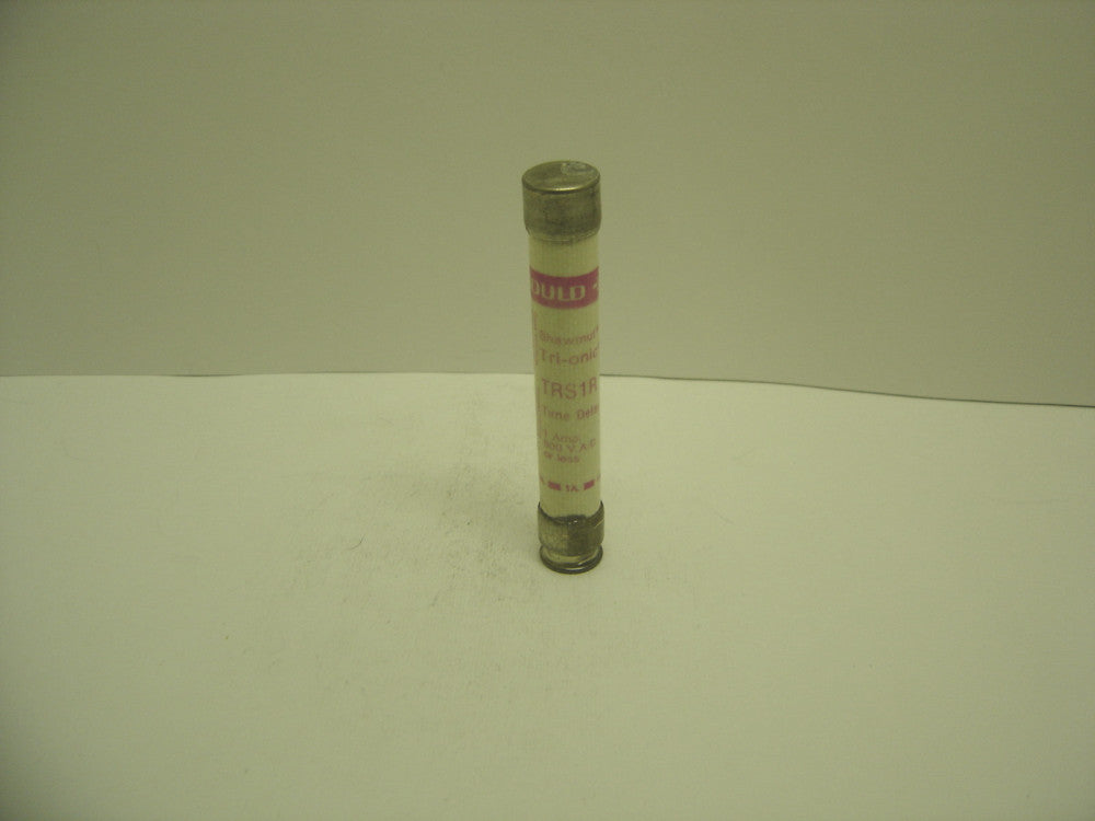 GOULD / SHAWMUT TRS1R TIME DELAY FUSE 1 AMP TRI-ONIC 600 .A.C OR LESS CL RK5