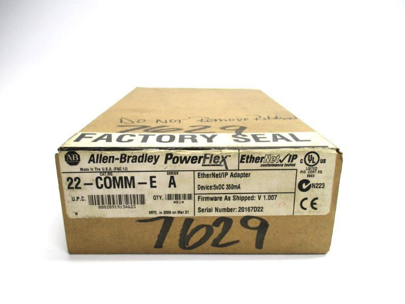 ALLEN BRADLEY 22-C0MM-E SER. A F/W 1.007 DATE: 2008 NSFS