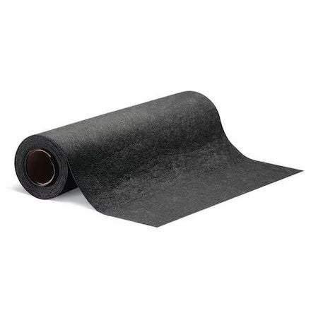 Pig Grp7004-Bk Urinal Floor Mat,24" W,25" L