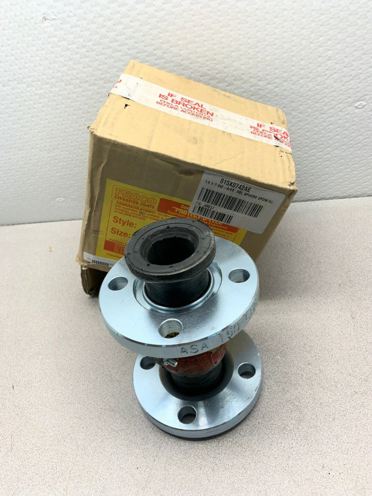 NEW PROCO 1.5"X7" NEOPRENE EXPANSION JOINT 242-A/EE PROTECT-O-FLEX