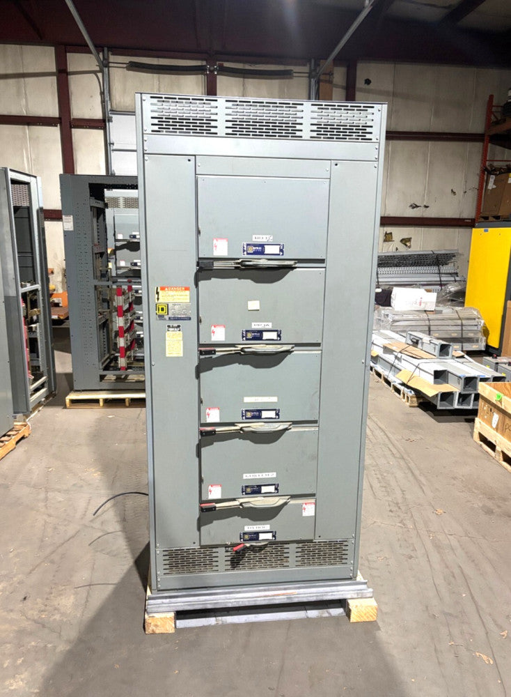 Square D QED 2 Power Style Switchboard, 3000A, (2) QMB367W, QMB365W, QMB366W