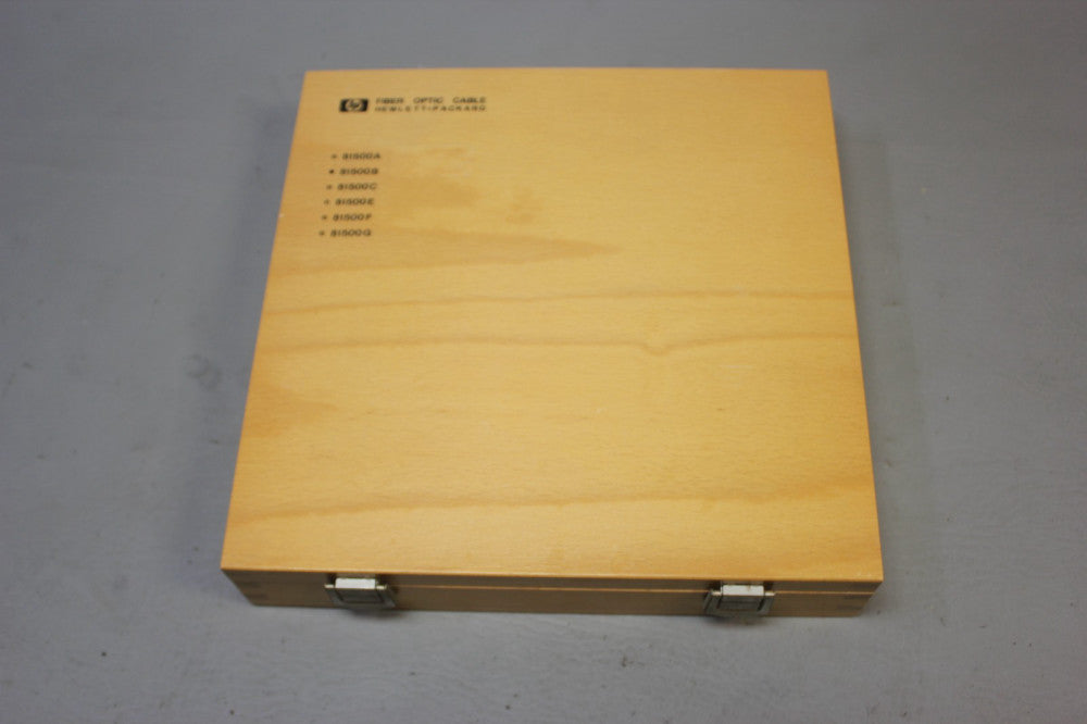 HP FIBER OPTIC CABLE IN WOOD BOX 81500B
