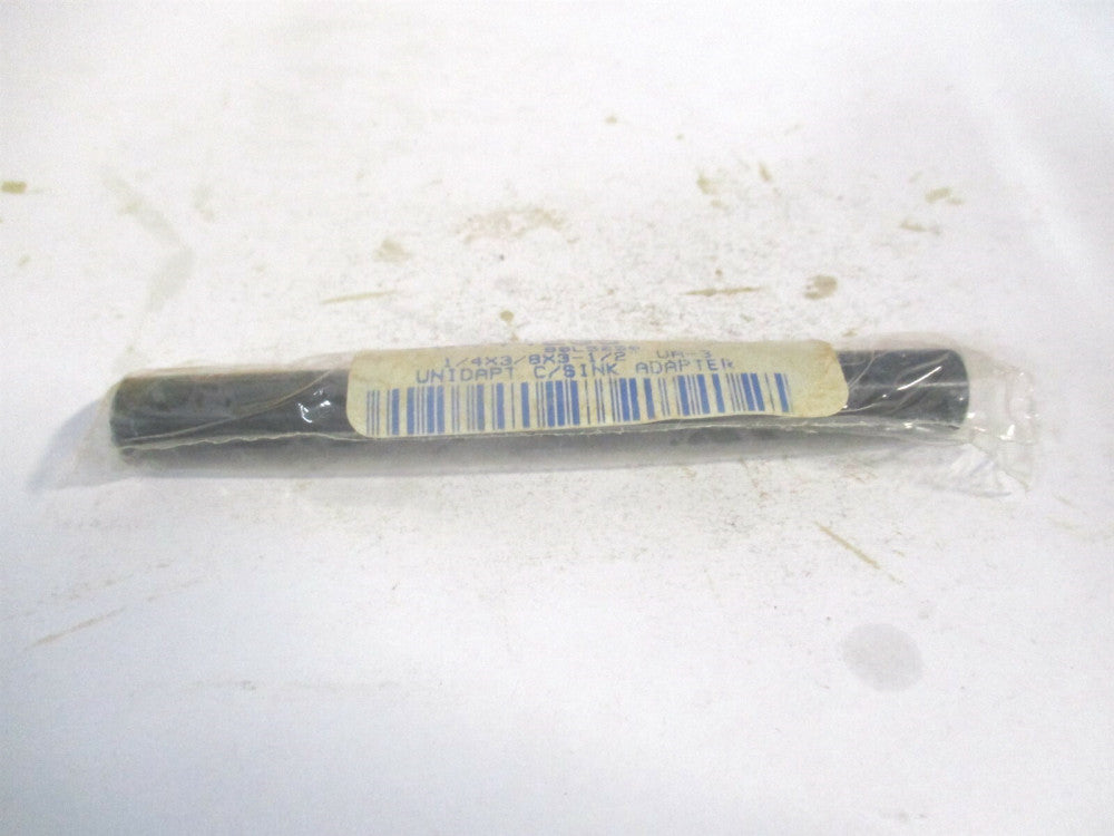 (80-L5-250) 1/4 x 3/8" x 3-1/2" OAL Unidapt UA-3 Countersink Adapter