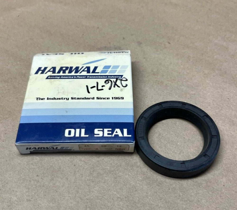Harwal 45x65x12 Type A Mat NBR Oil Seal