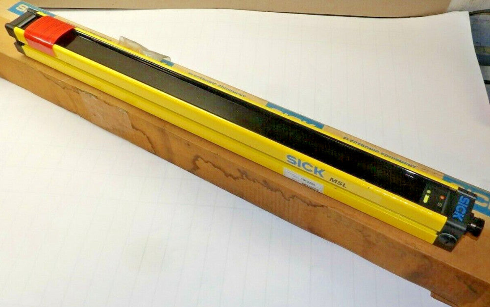 NEW SICK MSLS02-1501 LIGHT CURTAIN BEAM TRANSMITTER 24 VDC±20% 15-70M SCAN
