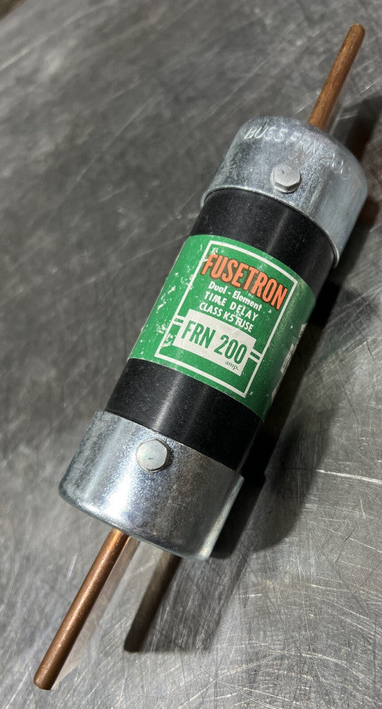 Cooper Bussmann Fusetron FRN 200 Fuse Nos Surplus