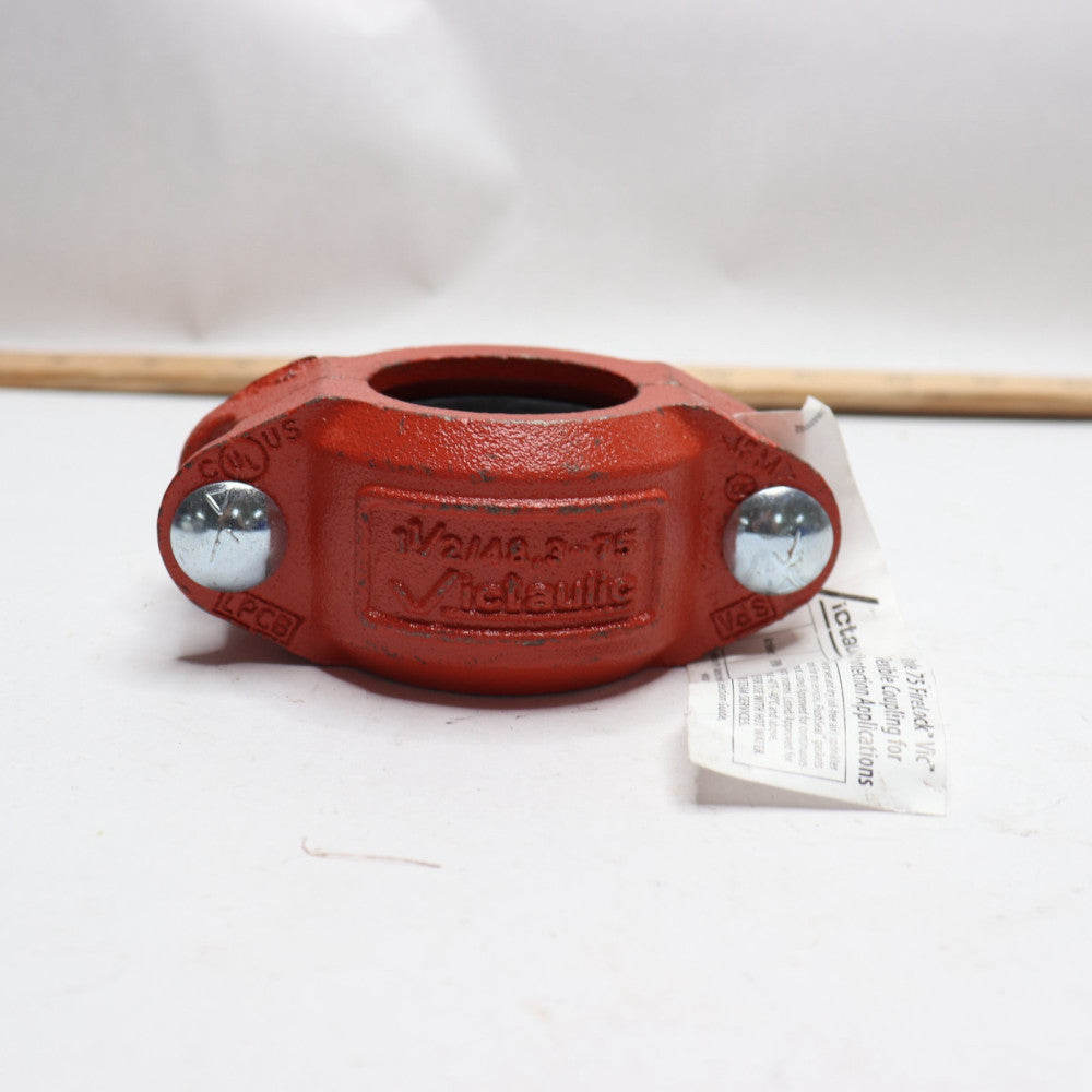 Grooved Coupling Enamel Painted 1-1/2" FIG.75