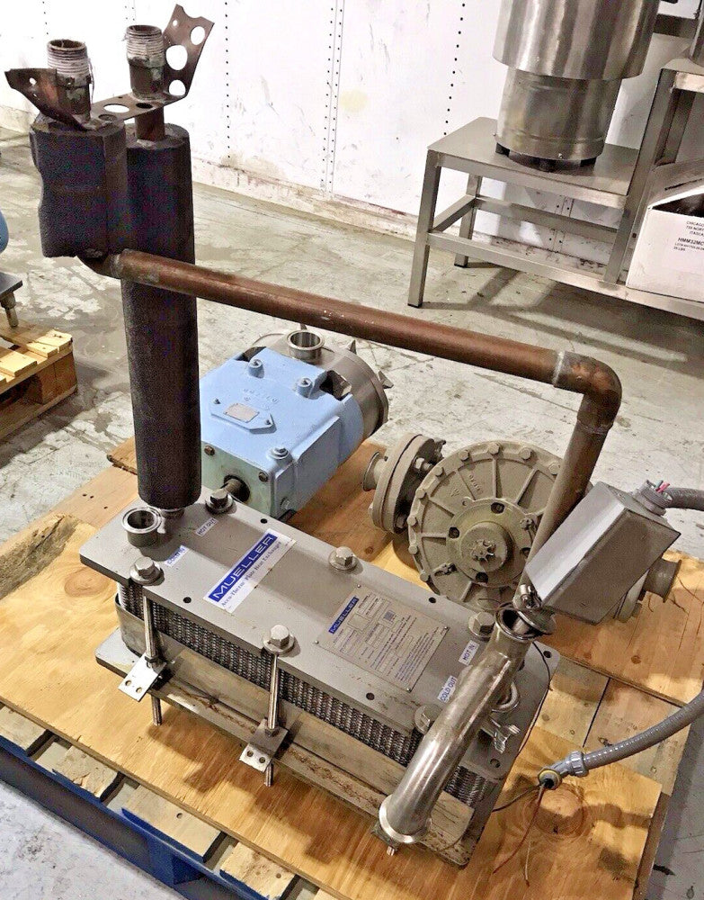 Mueller AT4SS-C10 Plate and Frame S/S Heat Exchanger