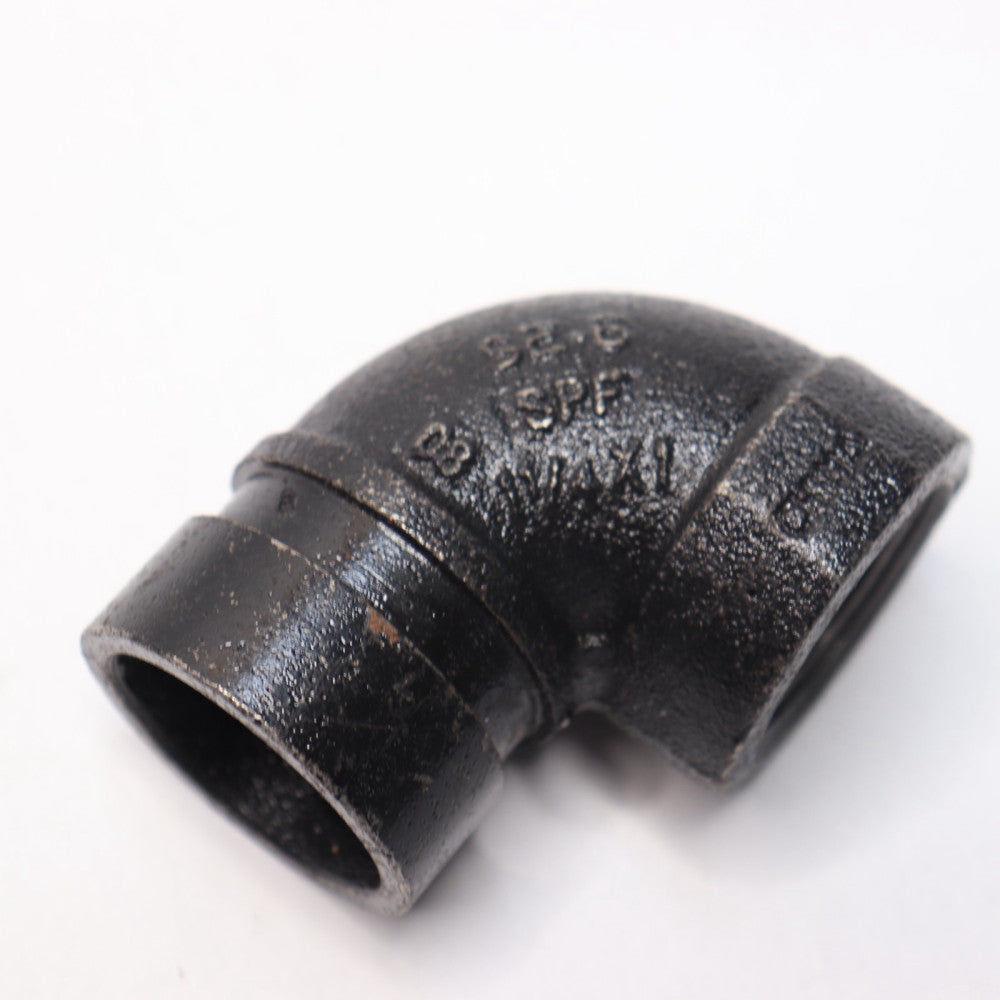 90 Degree Elbow Black Iron 1-1/4" X 1"