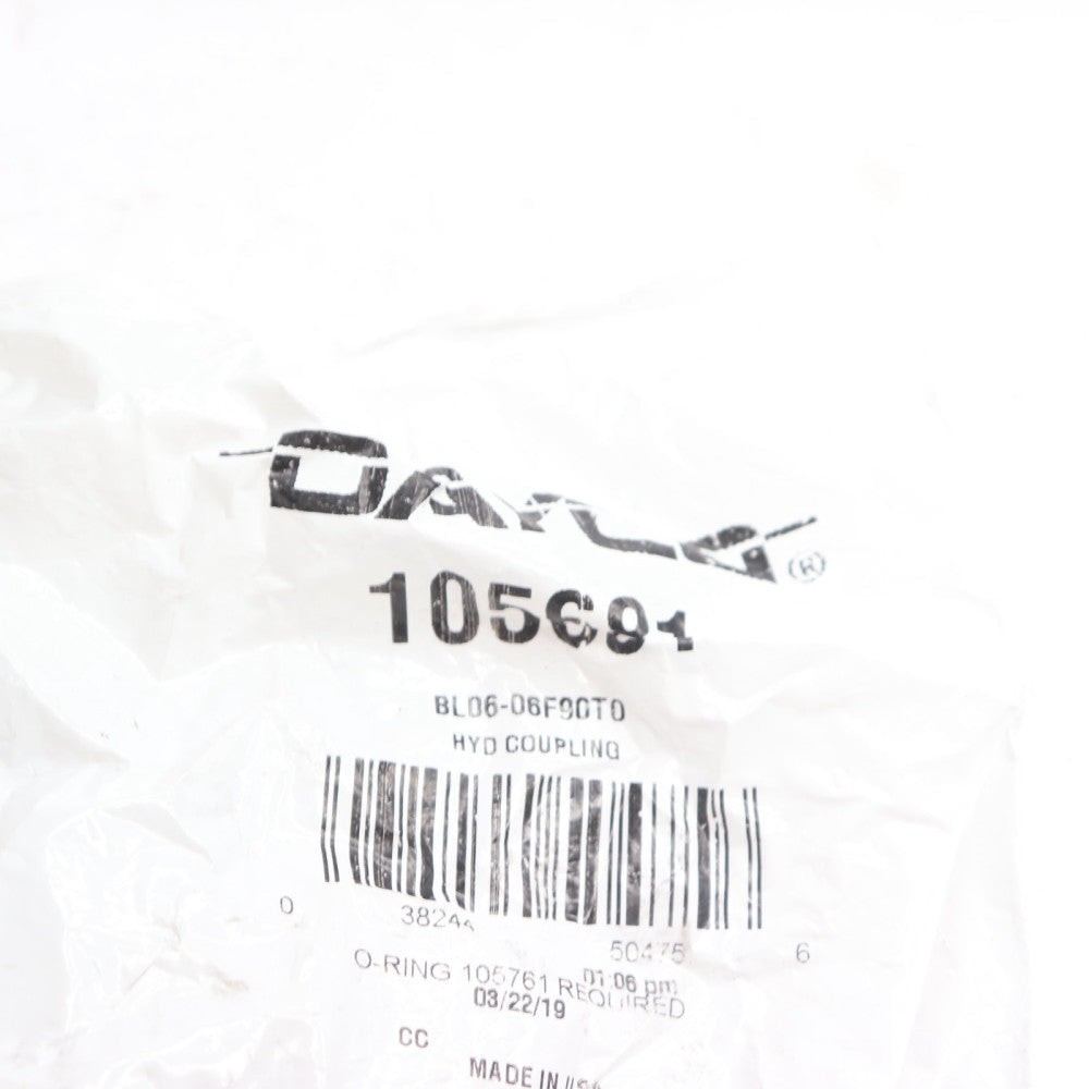 Dayco Female Swivel Coupling 90 Degree Bent Tube Aluminum 105681