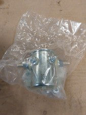 TOTAL SOURCE 12V Solenoid, New, Flat Mount, Continuous Duty, 3 Terminals, Metal