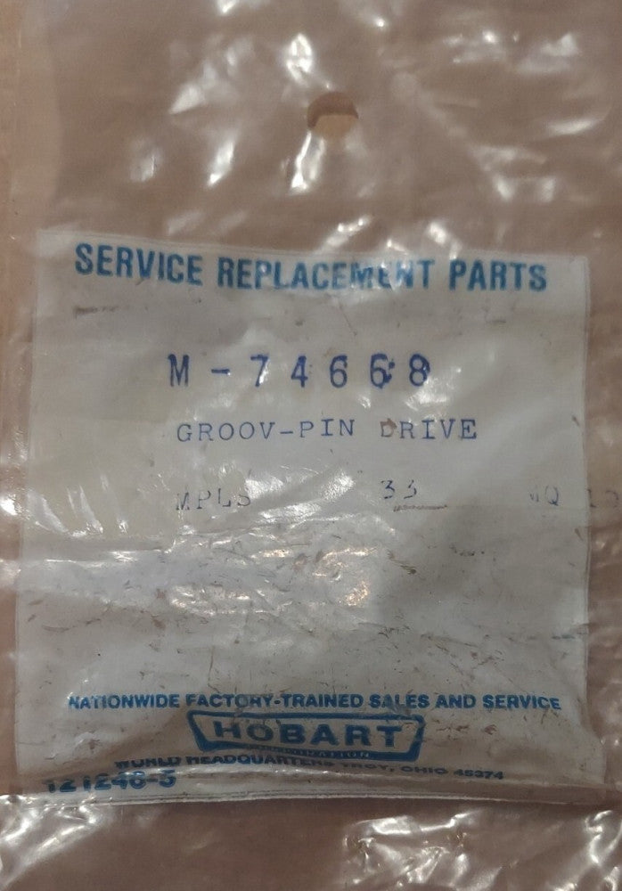 Hobart 00-74668 / M-0074668 Groov-Pin Drive