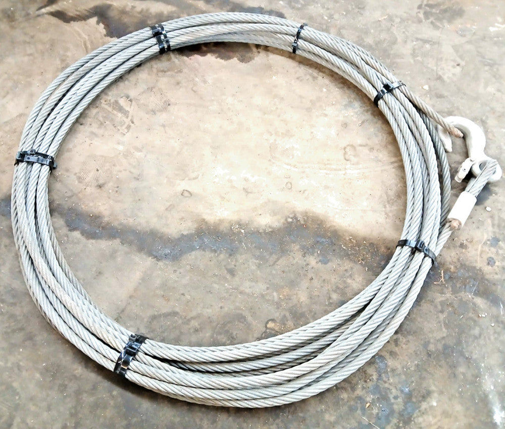 WIRE ROPE SLING WITH SWAGED SLEEVE 100 FEET LONG DIA 5/8"