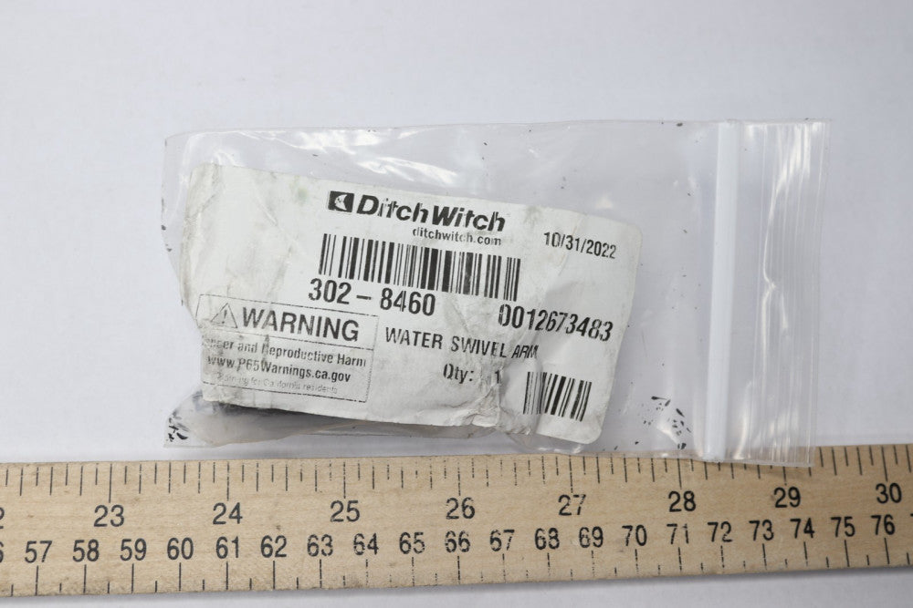 Ditch Witch Water Swivel Arm 302-8460