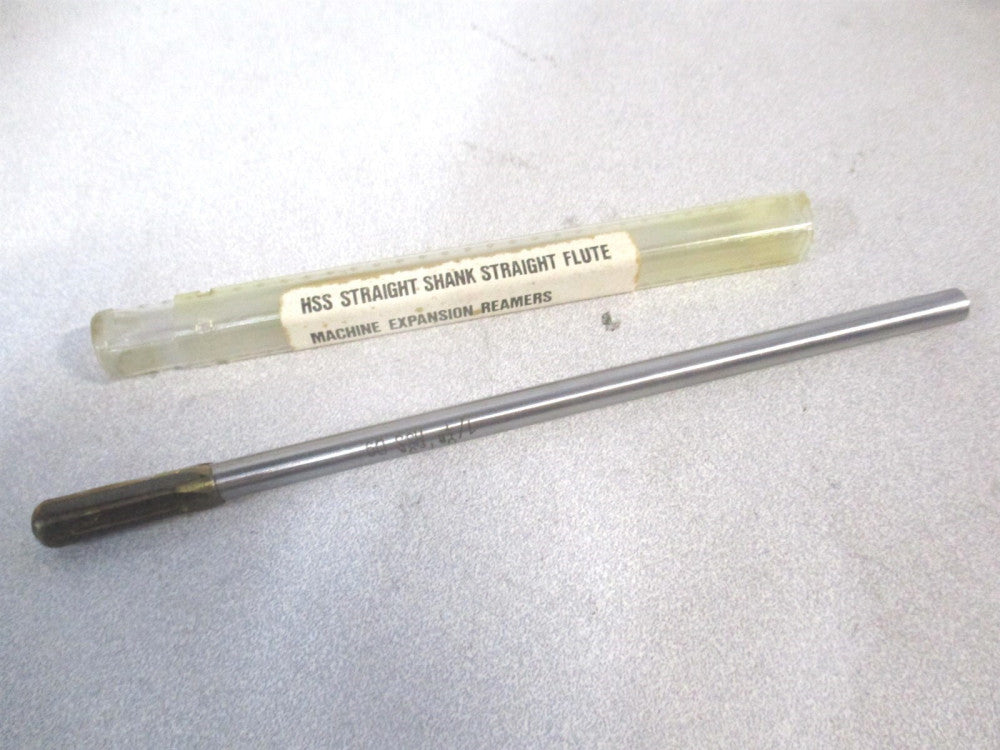 (247-016) 1/4" High Speed Steel Straight Flute Machine Expansion Reamer