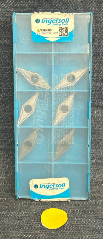 INGERSOLL TURNING DRILL INSERT VBGT330.5SA TT9020 LOT OF 6