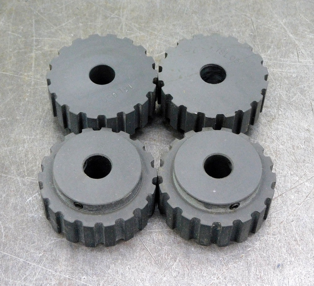 NSPT 18L050 Sprocket 1/2" Bore 18 Teeth Timing Gear Belt Pulley Lot of Four (4)