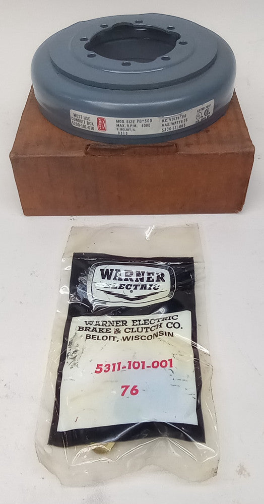 Warner Electric 5300-631-005 Clutch Magnet PB-500 4000 RPM 90 VDC 36 Watt