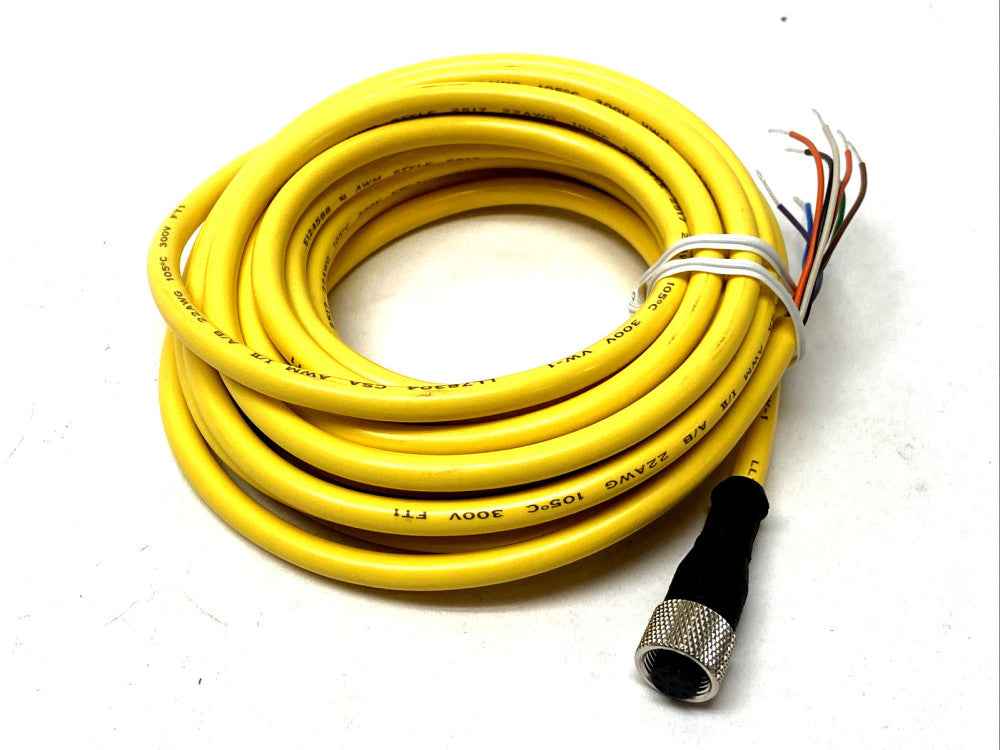 Banner QDE-815D Single-Ended Cordset 8-pin Straight Female 70883