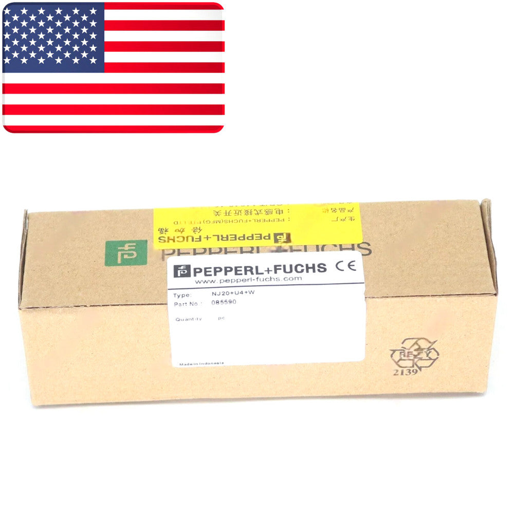 New PEPPERL+FUCHS NJ20 + U4 + W NJ20 Inductive Proximity Sensor Switch US Stock
