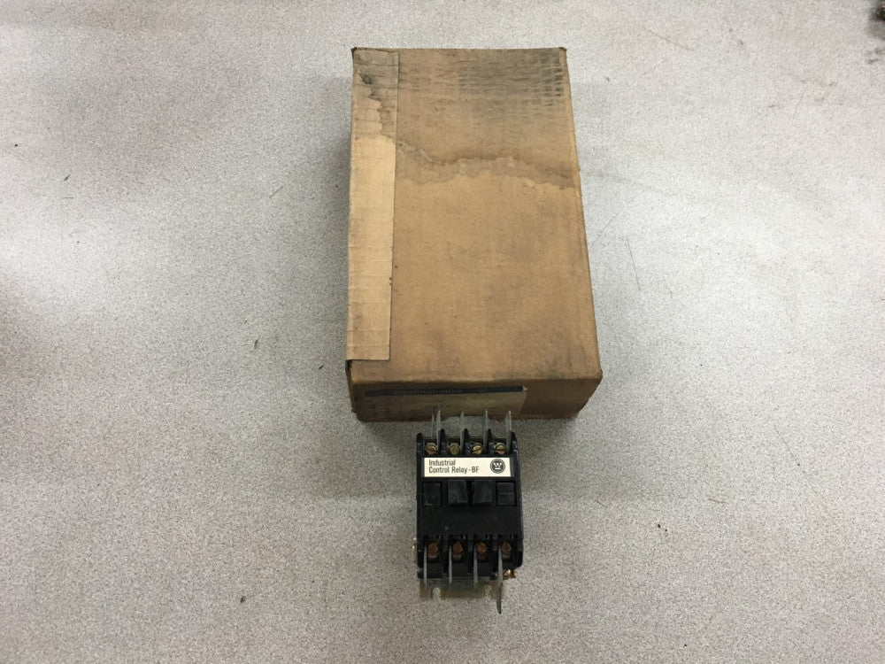 NEW WESTINGHOUSE INDUSTRIAL CONTROL RELAY BFF13G STYLE 1276C52G02