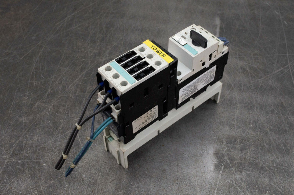 Siemens 3RA11251JD241BB4 Combination Motor Starter Contactor 7-10A 24 VDC Coil
