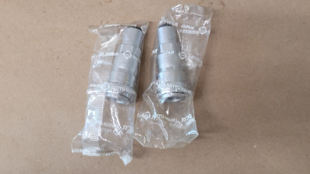Lot of 2 Nitto Kohki HI-CUPLA 200 80SC Couplings