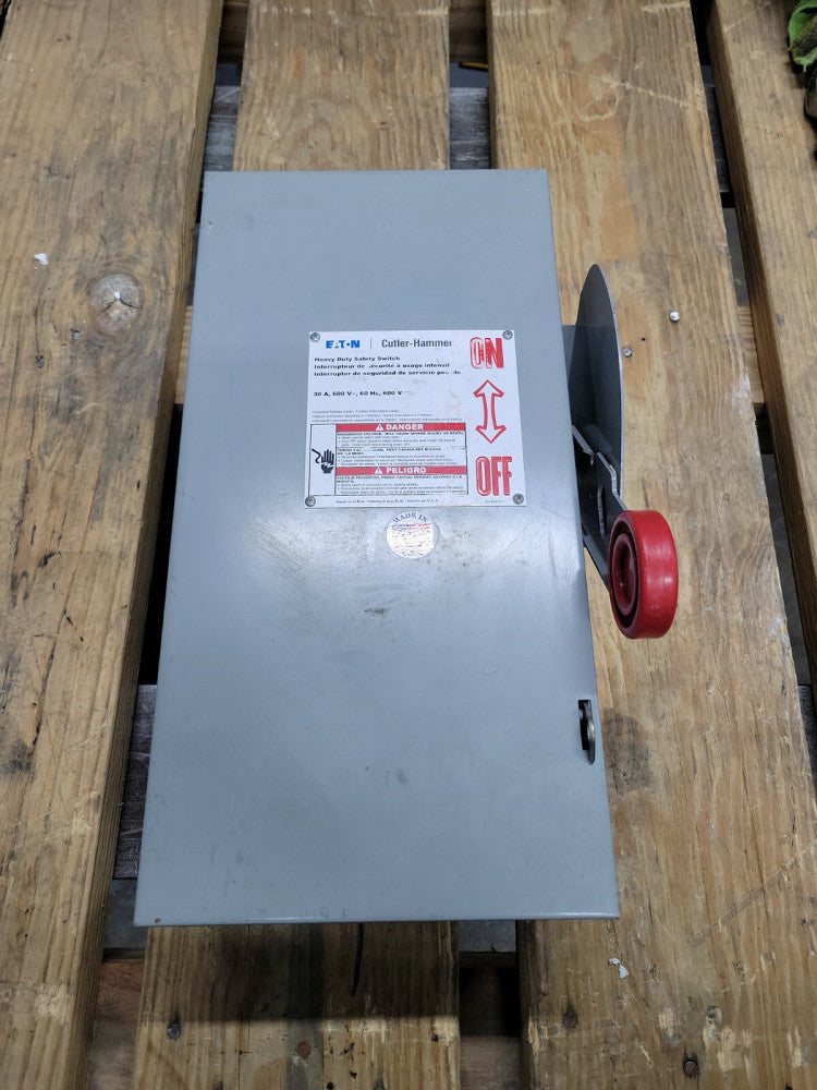 Eaton Cutler-Hammer DH261UGK DH261UGK-00LO Heavy Duty Safety Switch 30A 600VAC