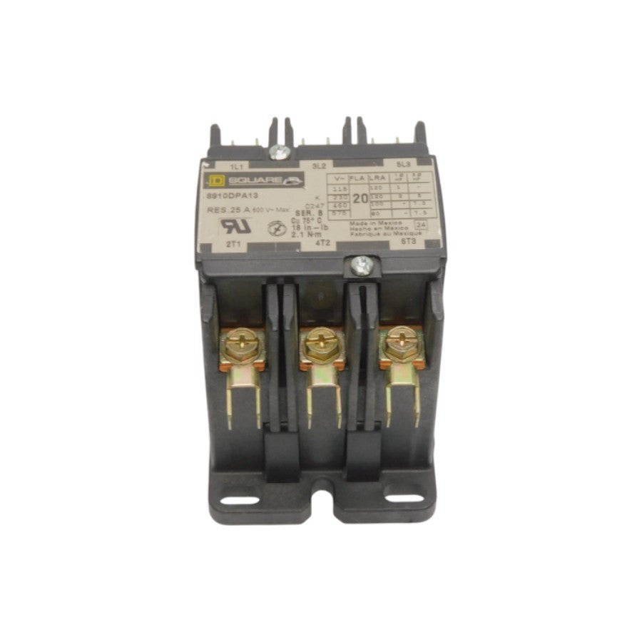 SQUARE D 8910DPA13V06 SER. B 440/480V 20A NSNP