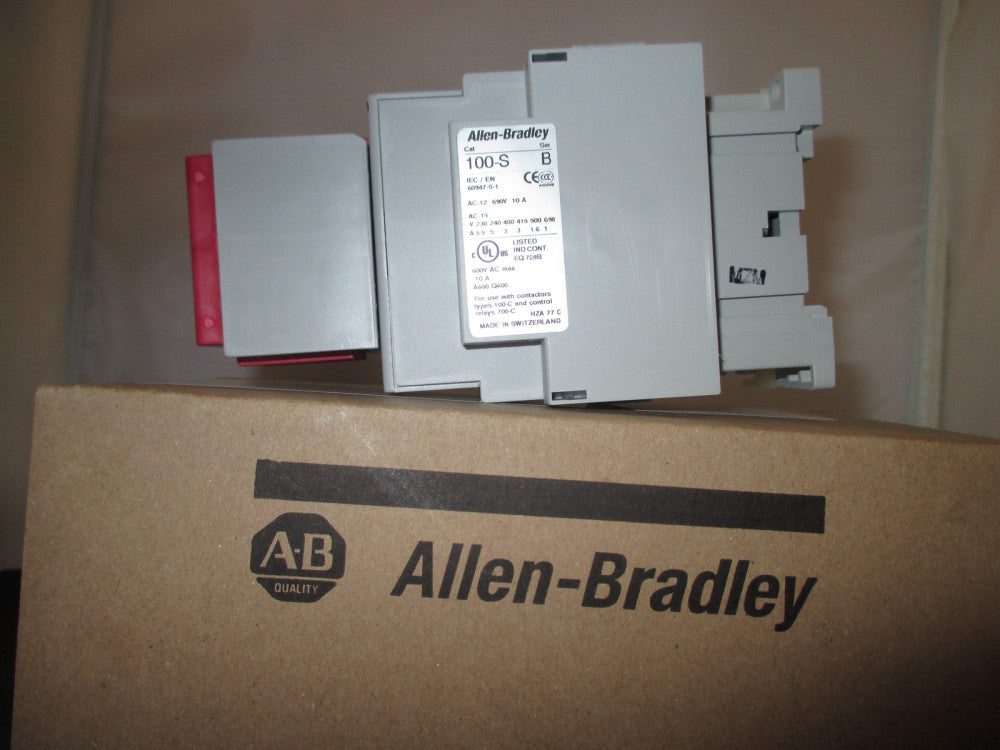 NEW ALLEN BRADLEY 100S-C30KP14C 3 POLE SAFETY CONTACTOR