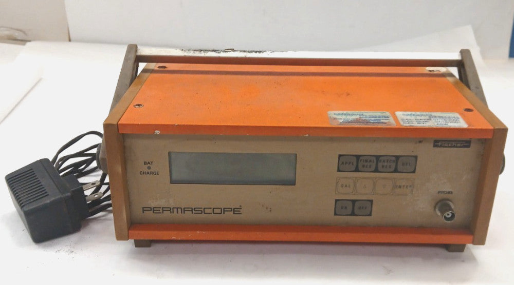 FISCHER PERMASCOPE COATING THICKNESS GAUGE TYPE E111-T3.3 8, 7 V 50 MA