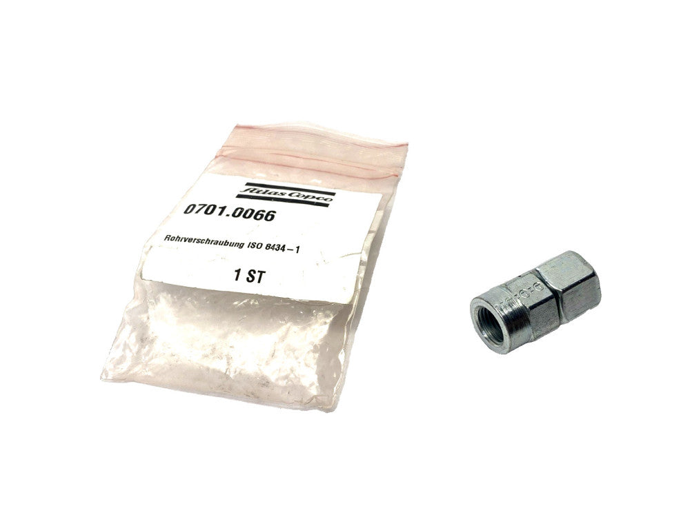Atlas Copco 0701.0066 Adapter Fitting ISO 8434-1 701.0066