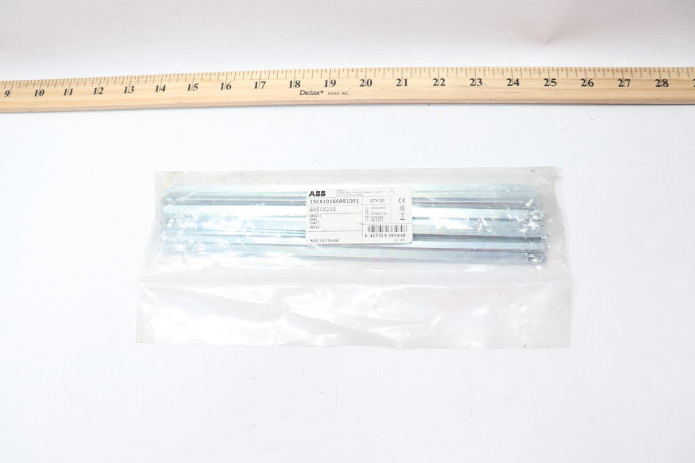 (10-Pk) ABB Operating Selector Shaft Silver 0XS6X250