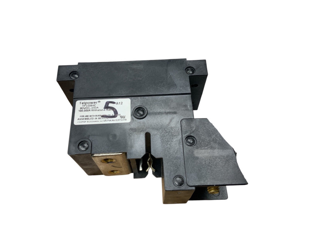 BUSSMANN TELPOWER TP158HC PULLOUT TPL FUSE DISCONNECT SWITCH 80V 250AMP COOPER
