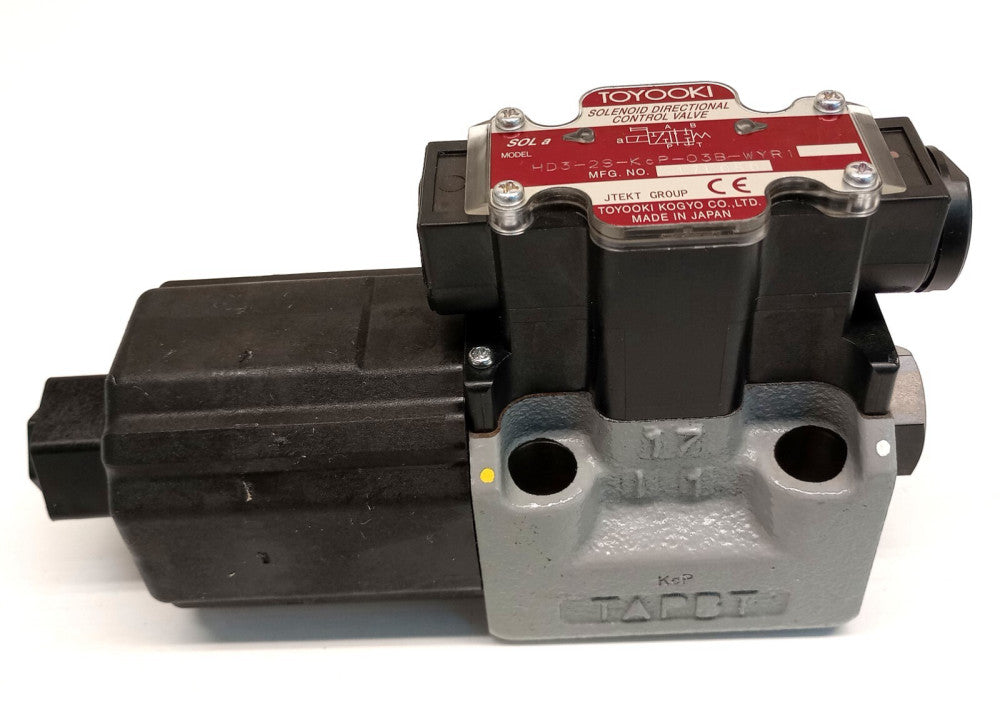 Toyooki HD3-2S-KcP-03B-WYR1 Solenoid Directional Control Valve HD32SKcP03BWYR1