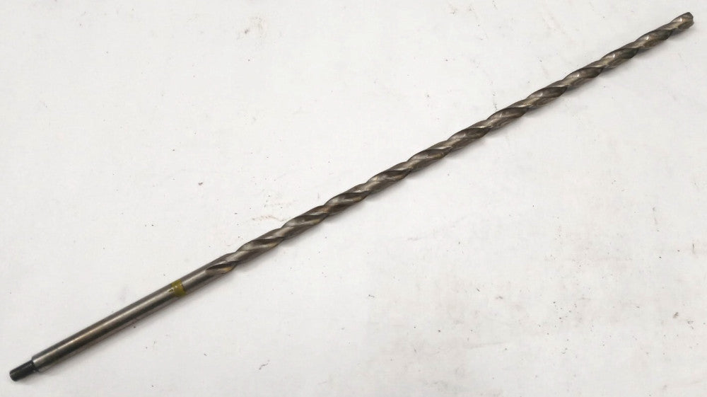 11/32 EXTRA LENGTH DRILL BIT 2 FLUTES LENGTH 15-7/8 LOC 11-1/8 FLUTE LENGTH 12IN