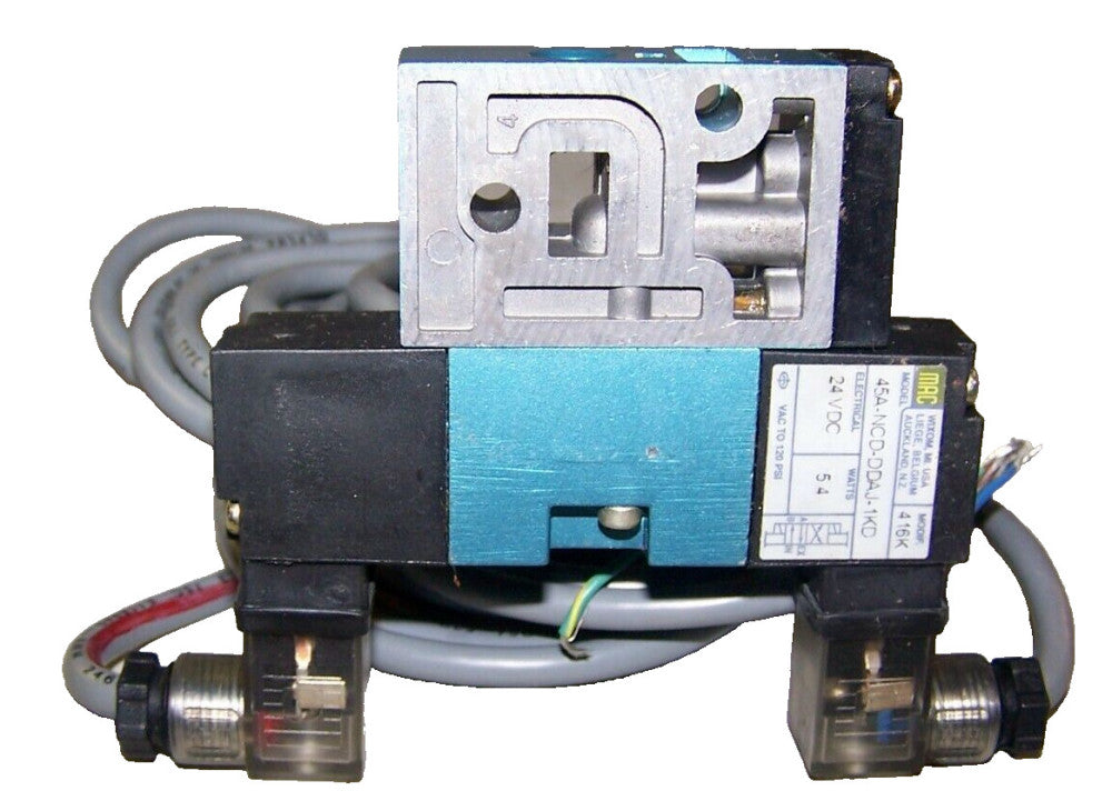 NEW MAC SOLENOID VALVE 24 VDC 5.4 WATT VAC TO 120 PSI 45A-NCD-DDAJ-1KD