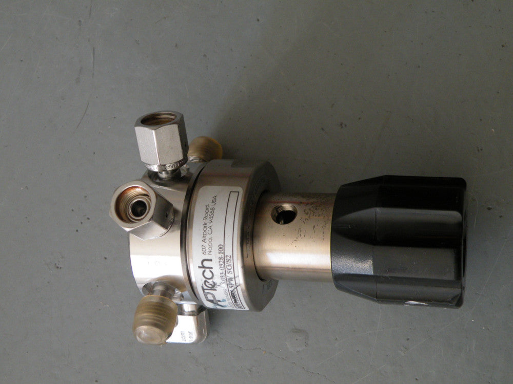 AP Tech Semi-Gas Systems Regulator 3500 max psi in 100 max psi out 033-0328-100