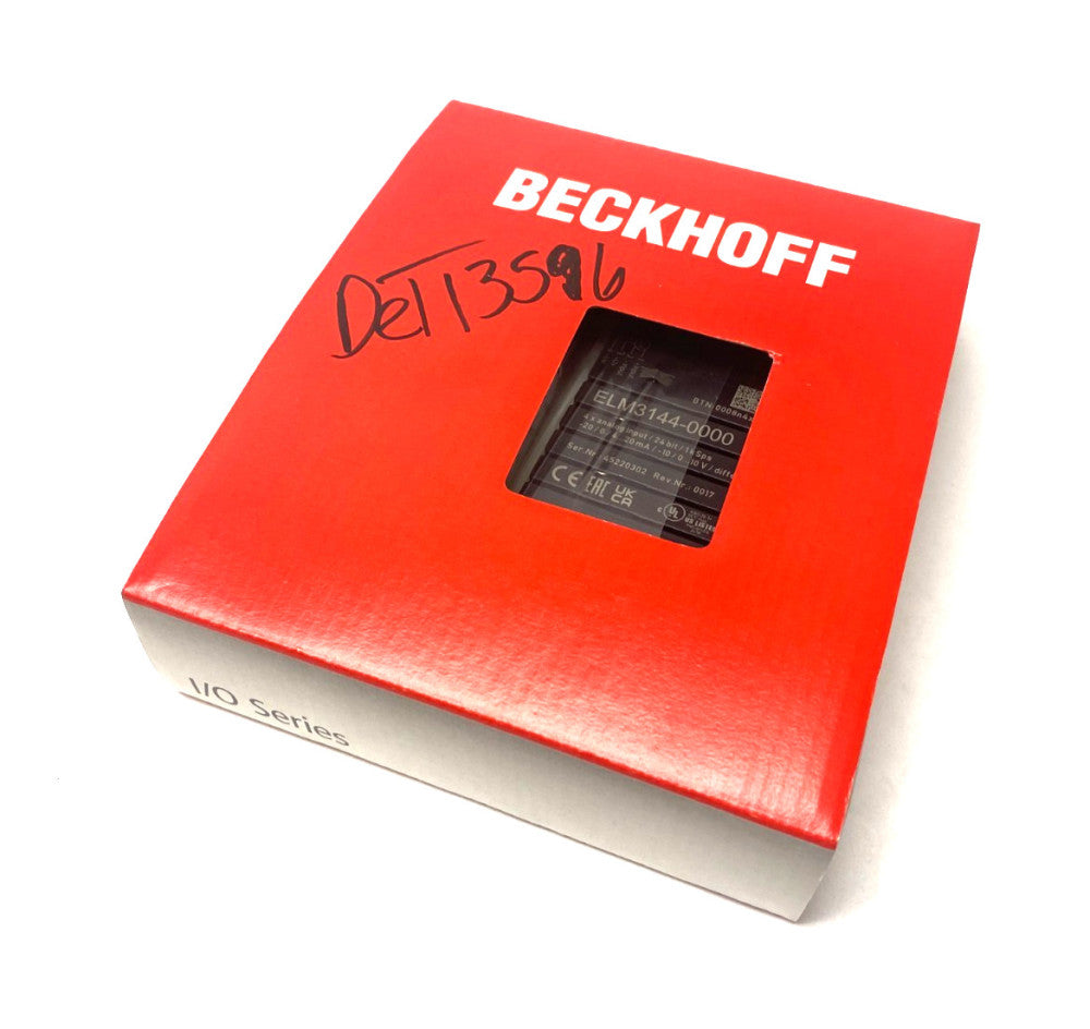 Beckhoff ELM3144-0000 Multi-Function EtherCAT Terminal 4-Channel Analog Input
