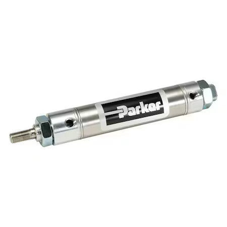 Parker 0.31Dxpsr01.00 Air Cylinder, 5/16 In Bore, 1 In Stroke, Round Body