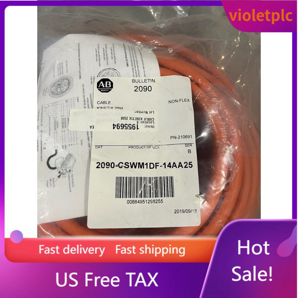 1PCS 2090-CSWM1DF-14AA25 25M Power Cable 2090-CSWM1DF-14AA25