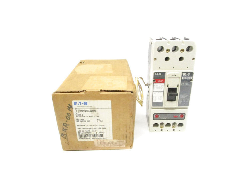EATON HM2P250L5WS10 SER. C 600VAC 250A NSMP